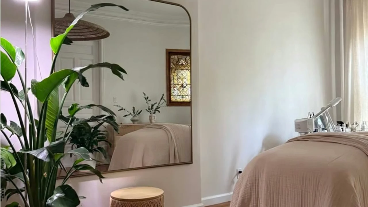 The treatment room at La Muse Skin Studio